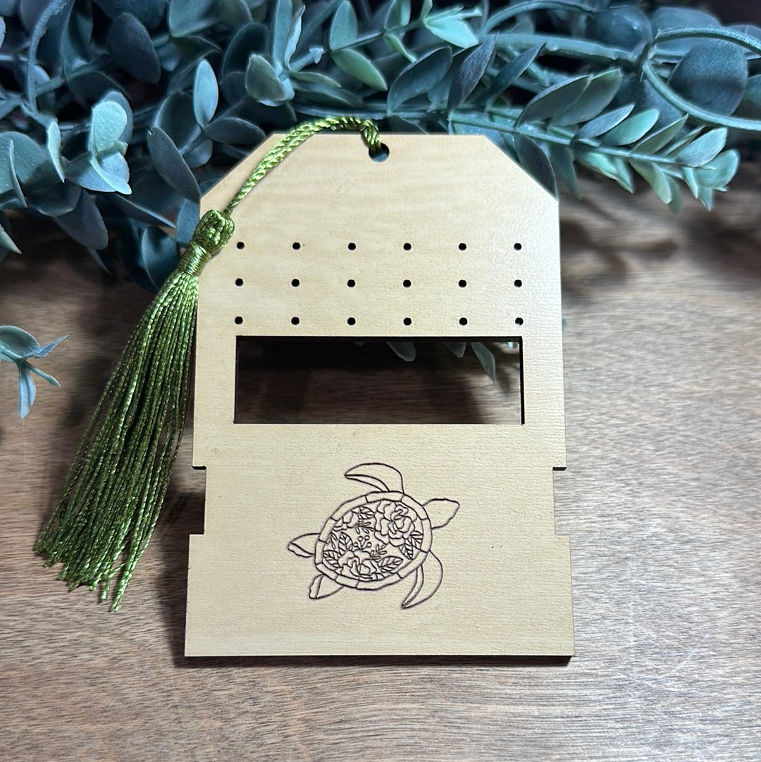 Turtle Travel Earring Holder
