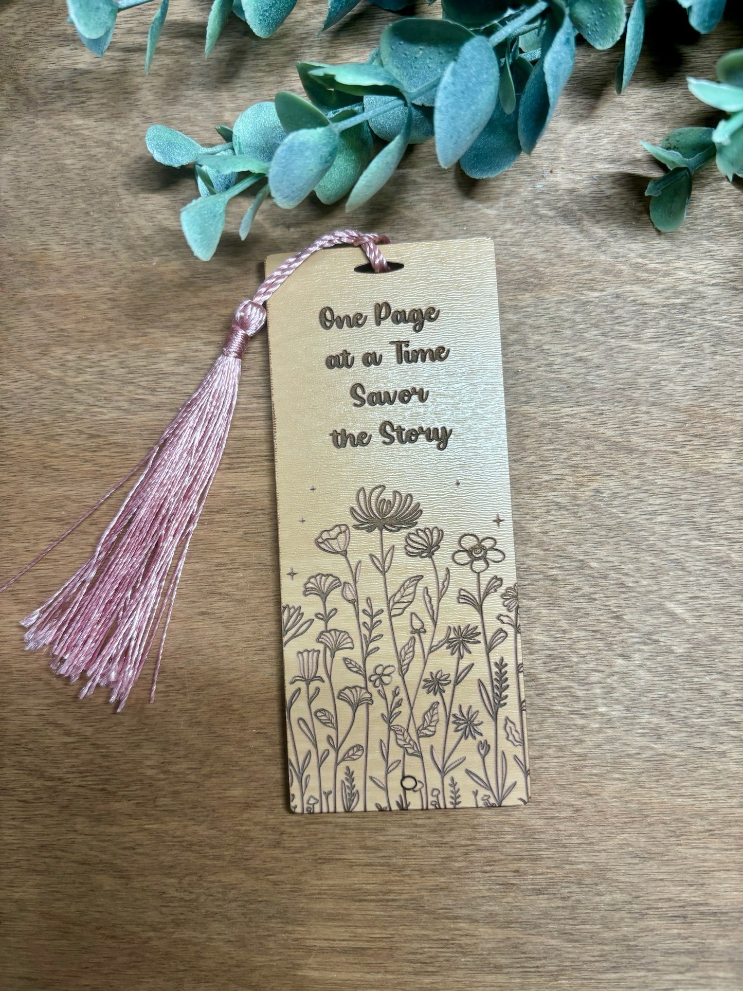 One Page at a Time Bookmark