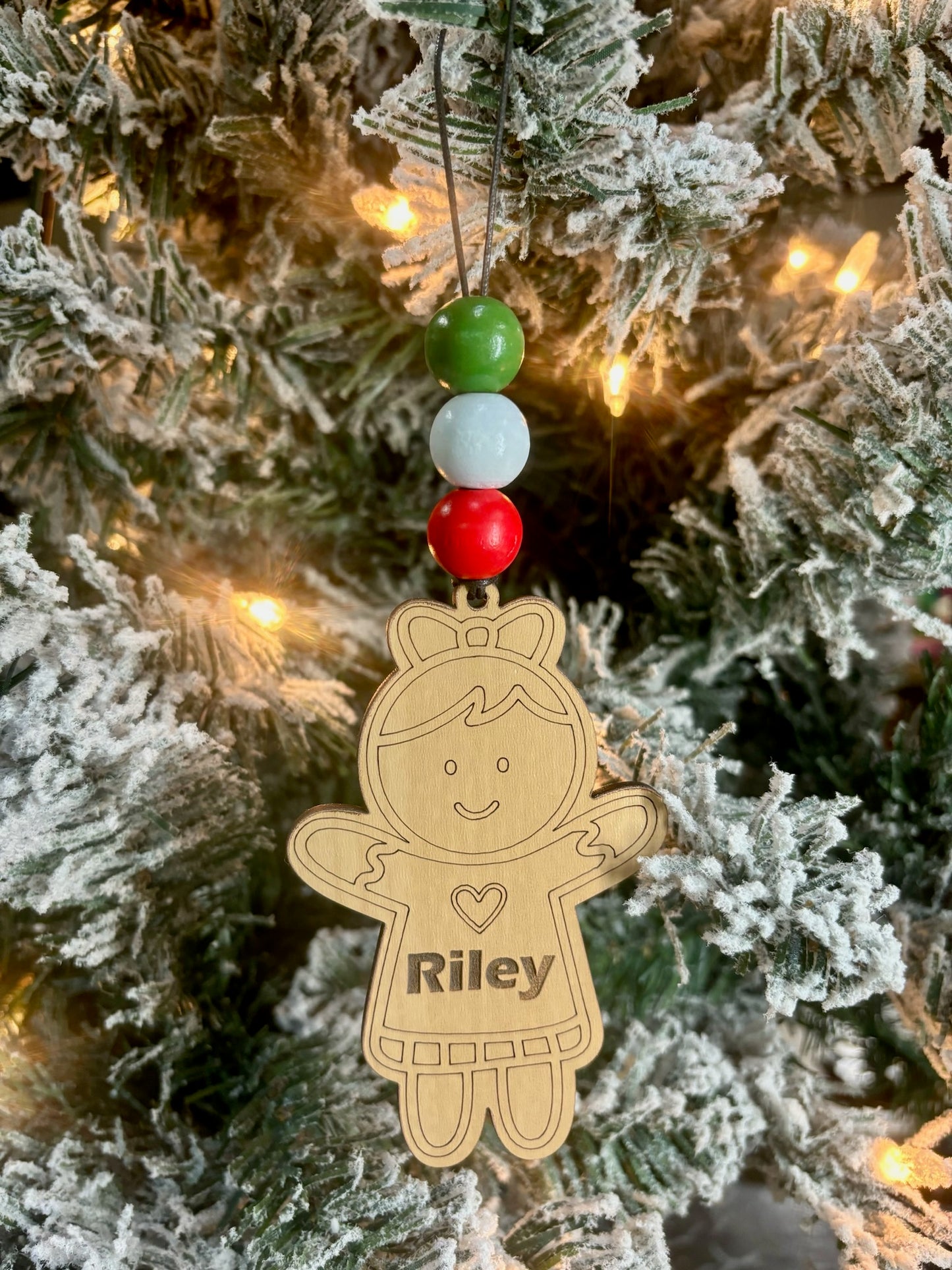 Gingerbread Personalized Ornament