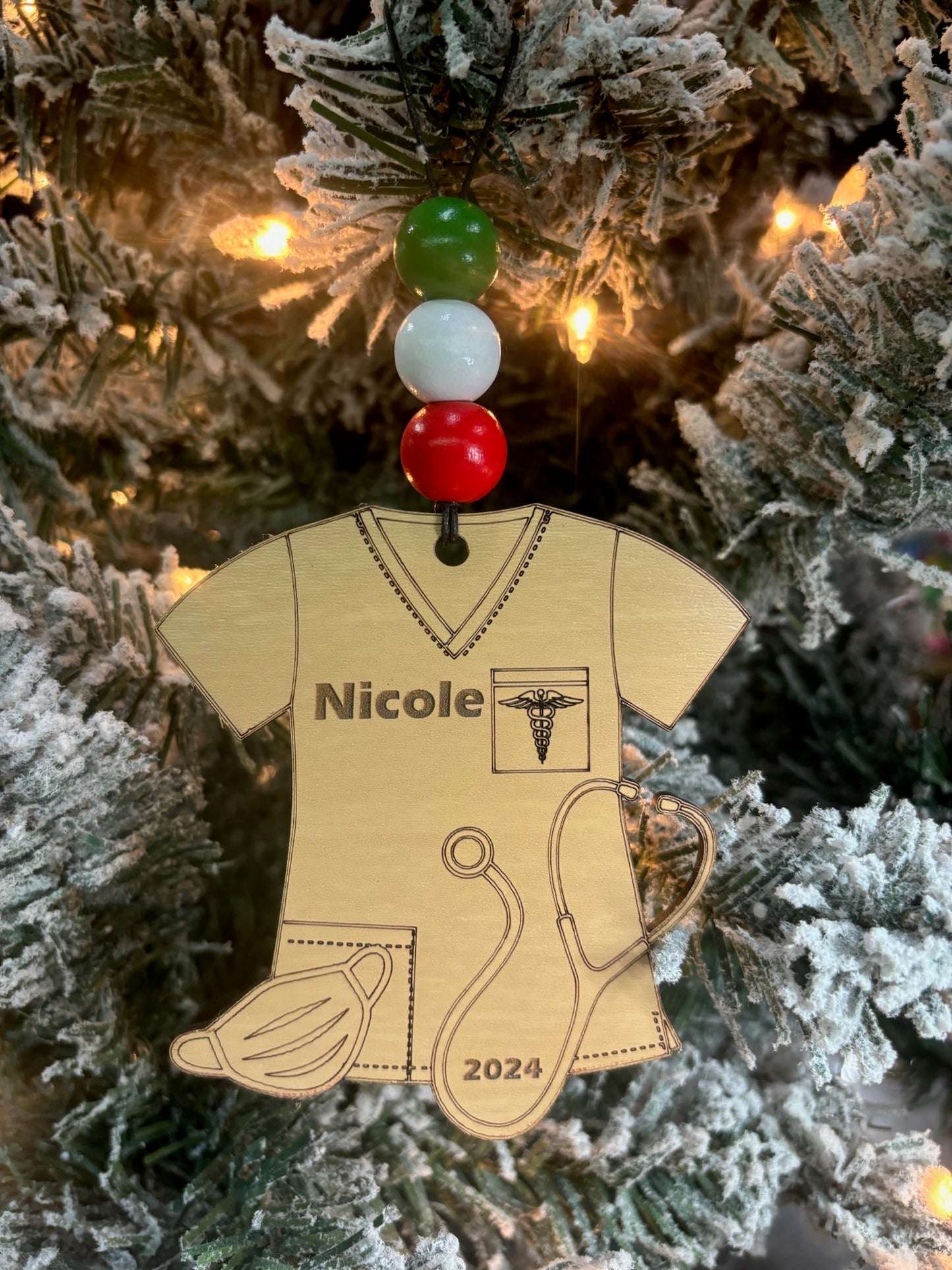 Nurse Personalized Ornament