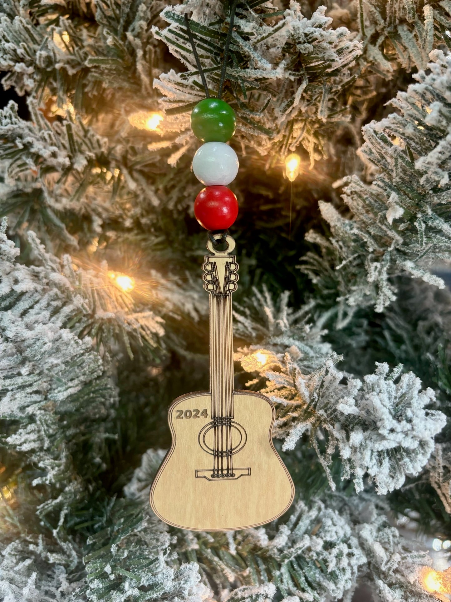 Guitar Personalized Ornament