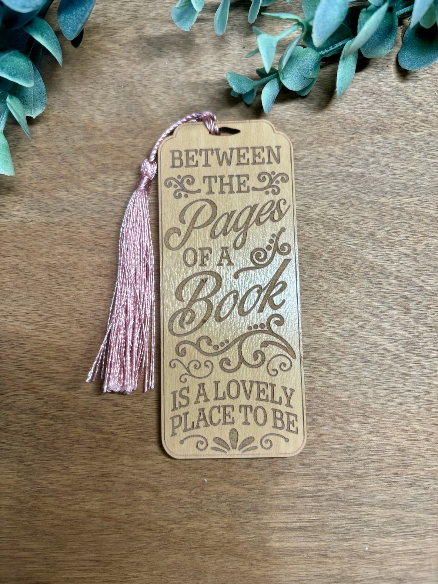 Between the Pages of a Book Bookmark