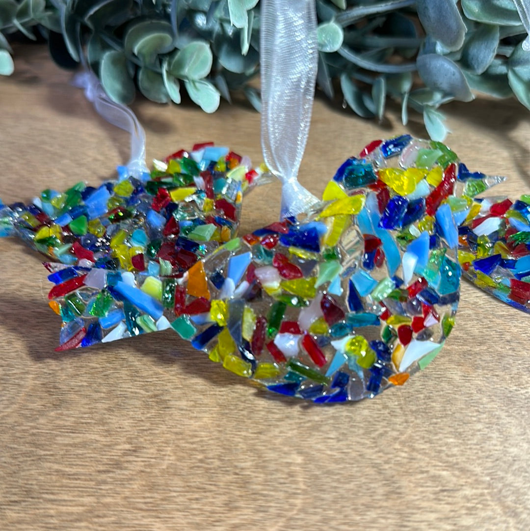Mosaic Confetti Birds