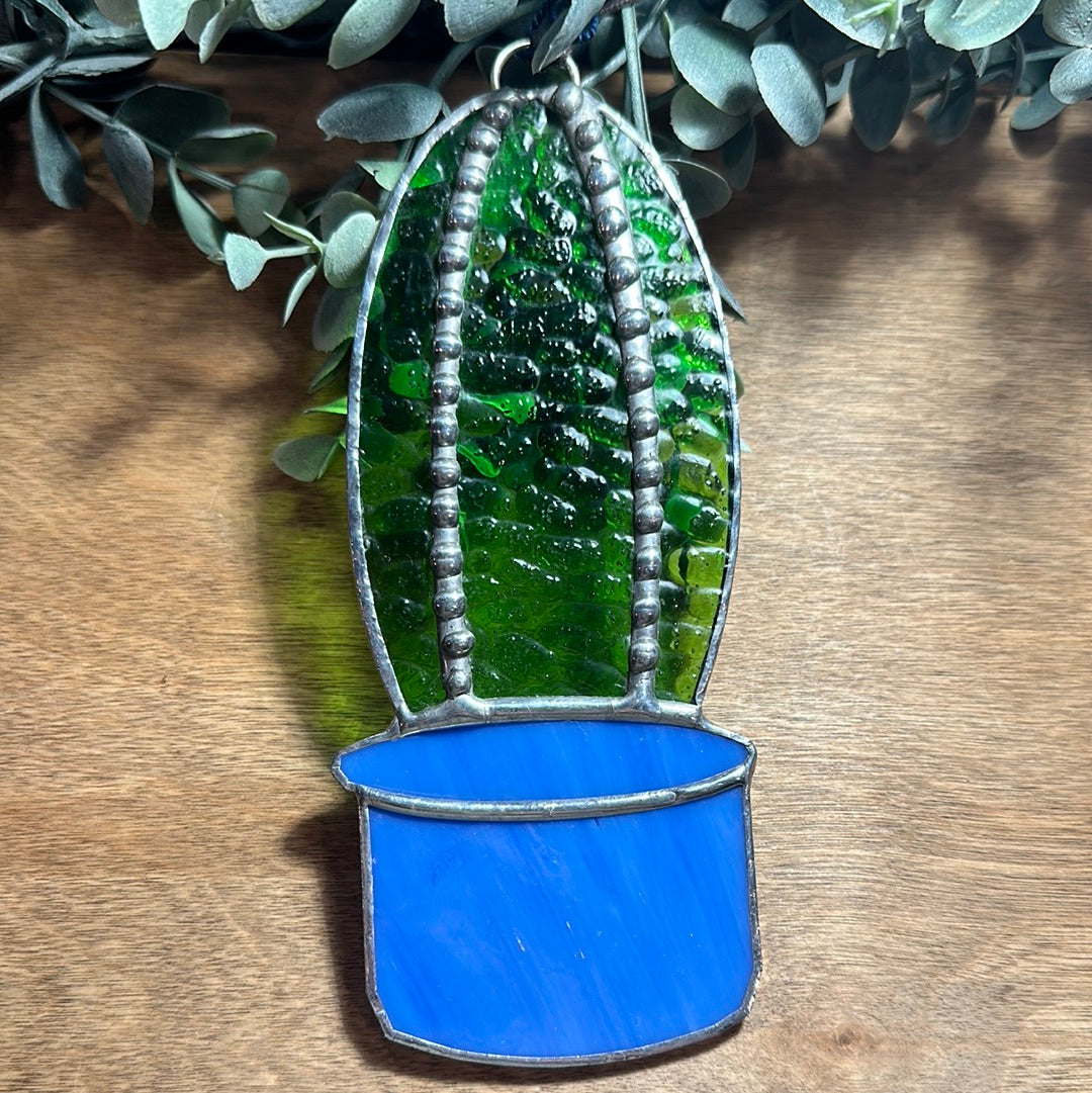 Cactus Stained Glass