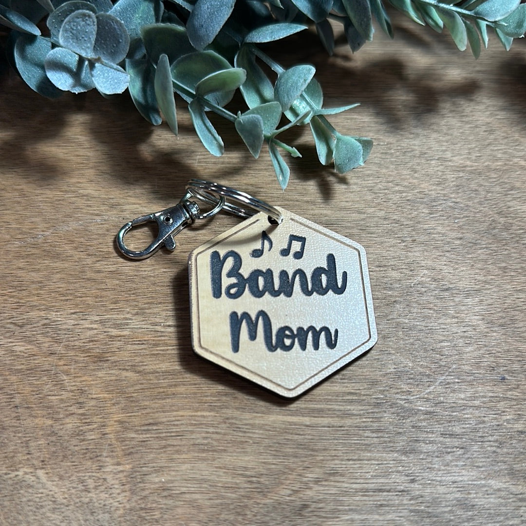 Band Mom Keychain