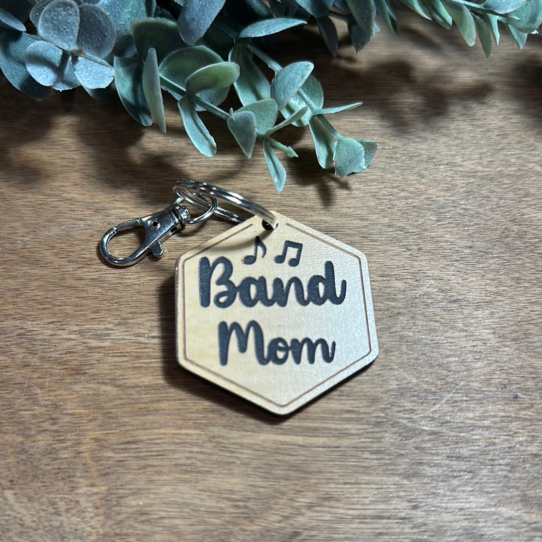 Band Mom Keychain