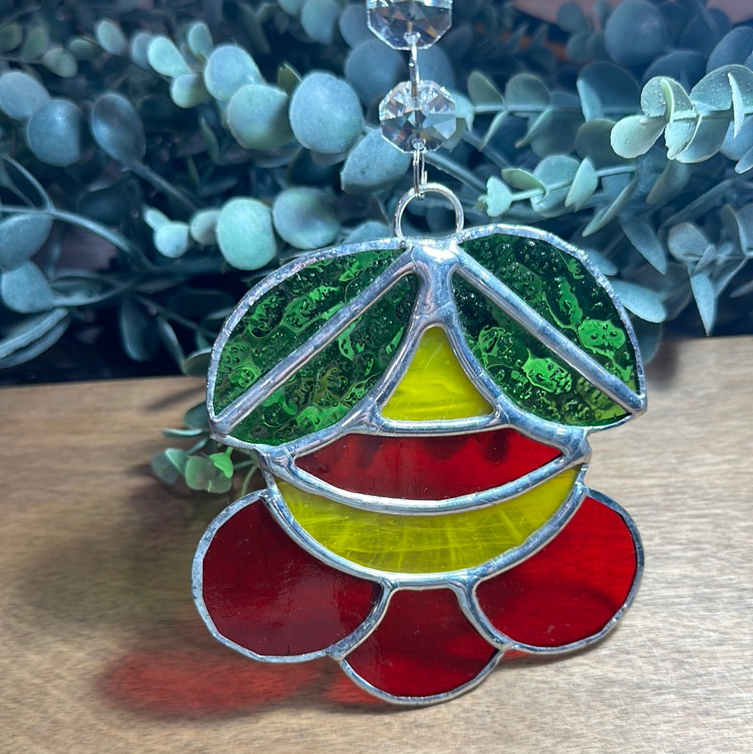 Drop Flower Stained Glass