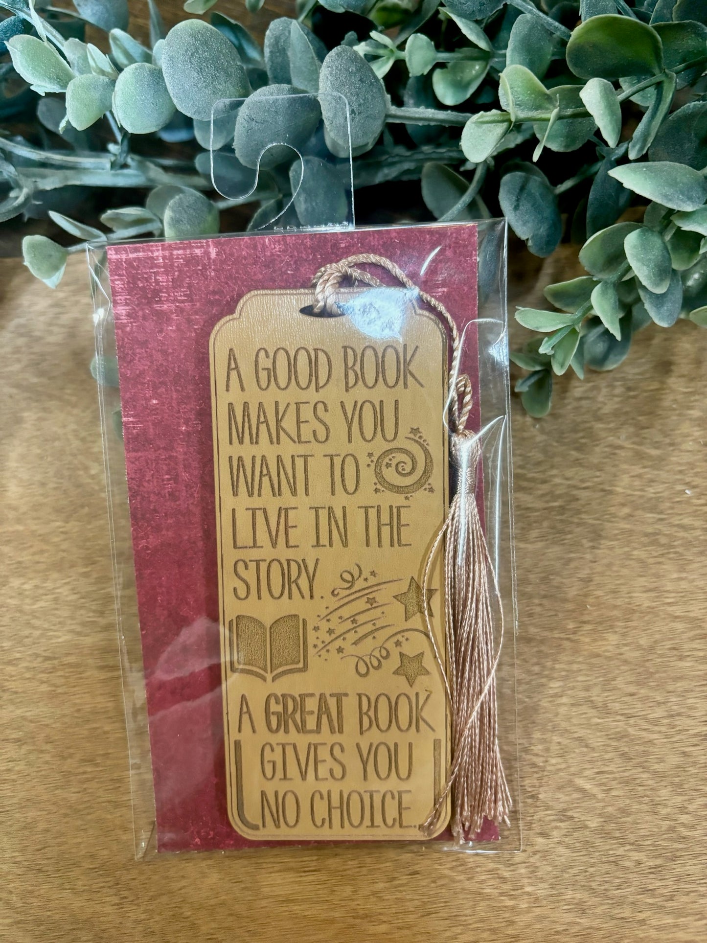 Good Book Gives You No Choice Bookmark