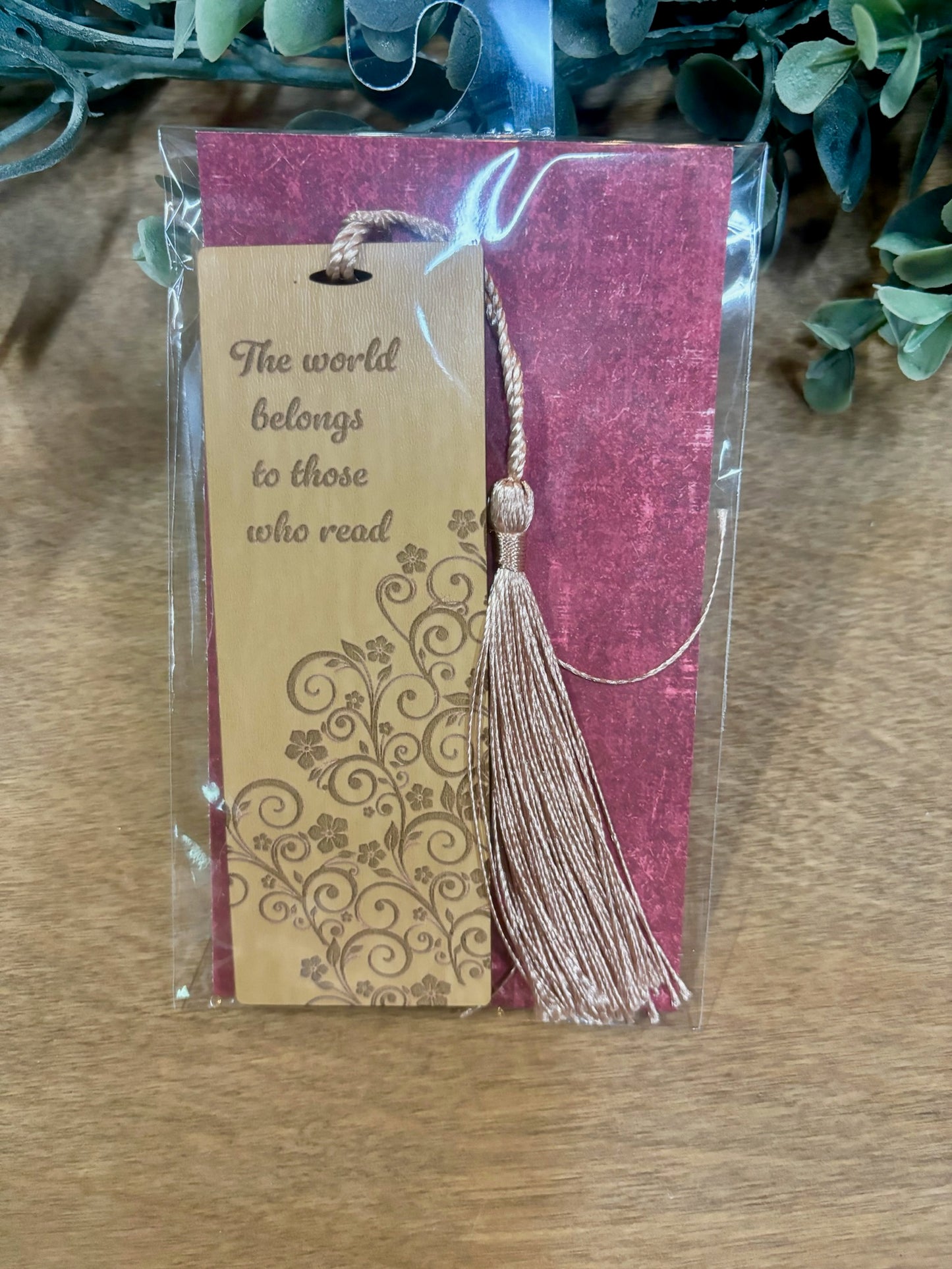 The World Belongs to Those Who Read Bookmark