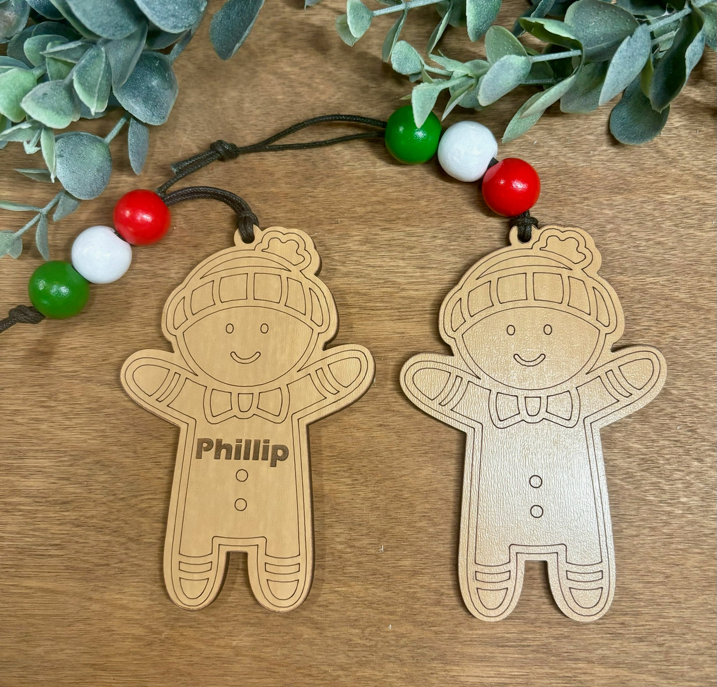 Gingerbread Personalized Ornament
