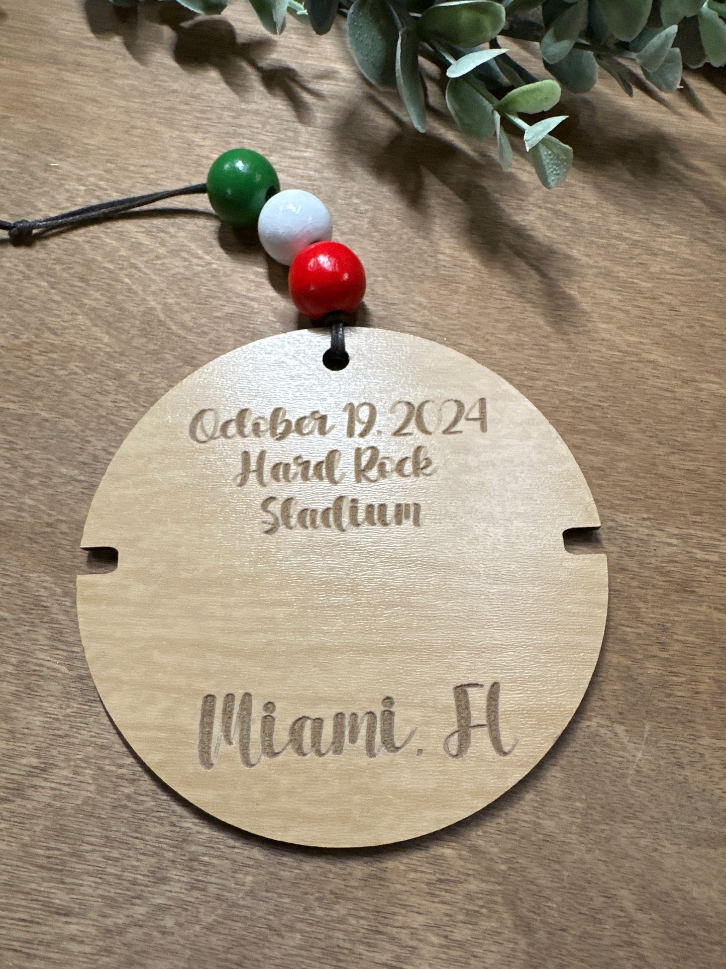Taylor Swift Tour Personalized Ornament