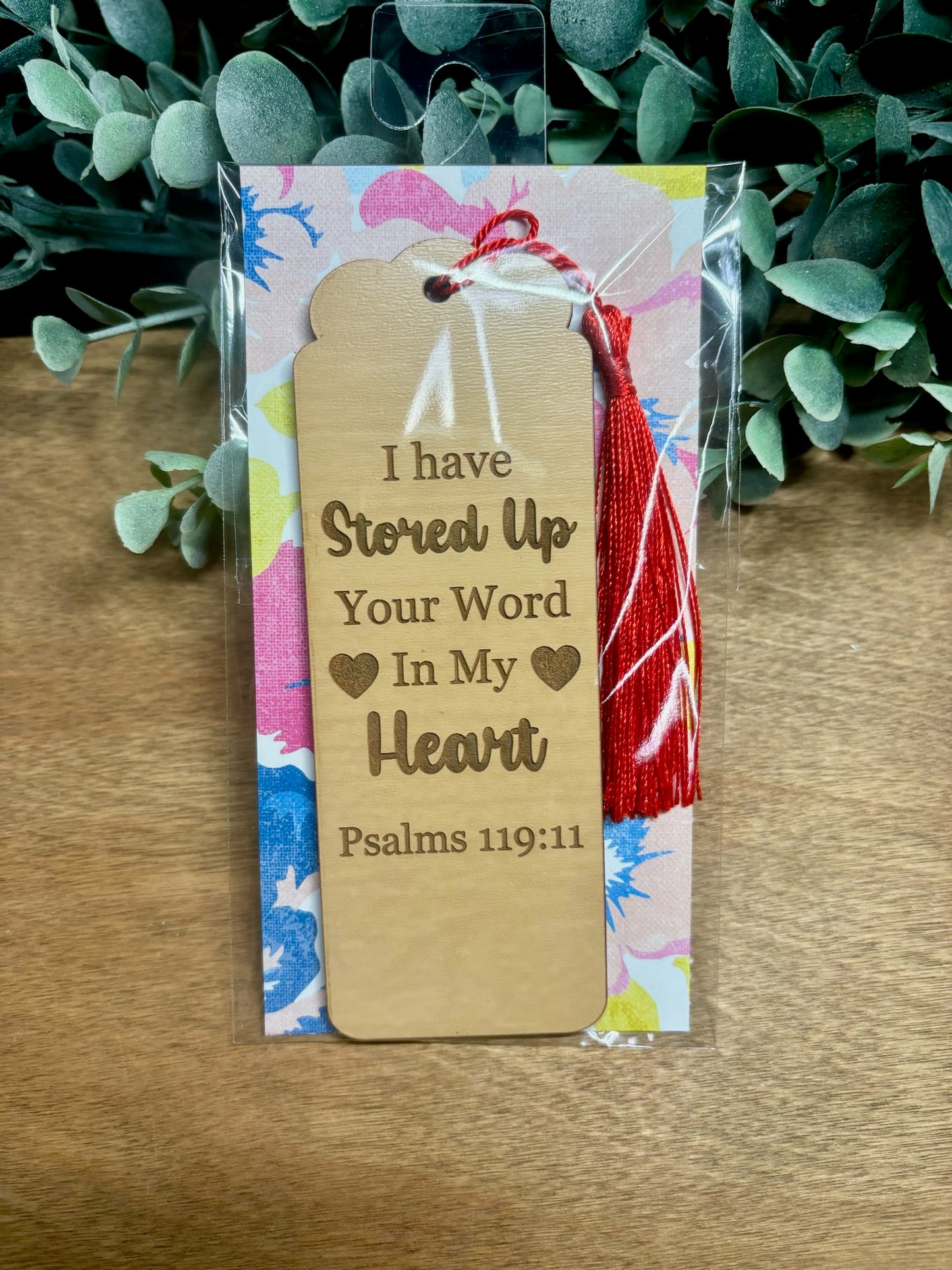 Stored Up Word in my Heart Bookmark
