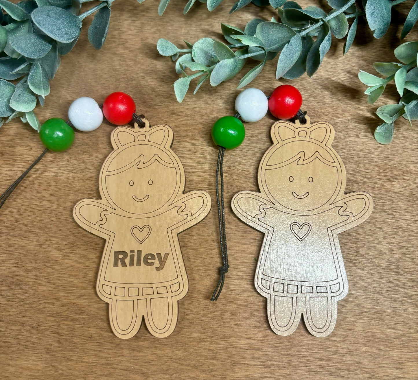 Gingerbread Personalized Ornament