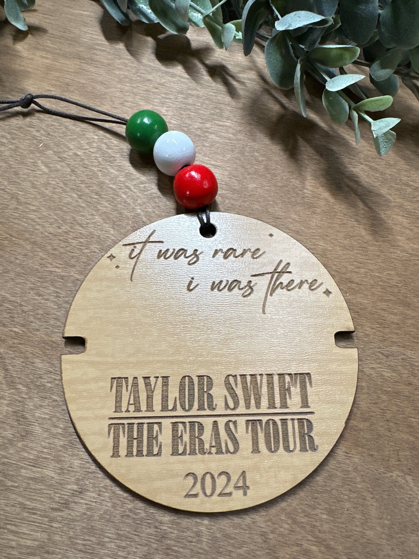 Taylor Swift Tour Personalized Ornament