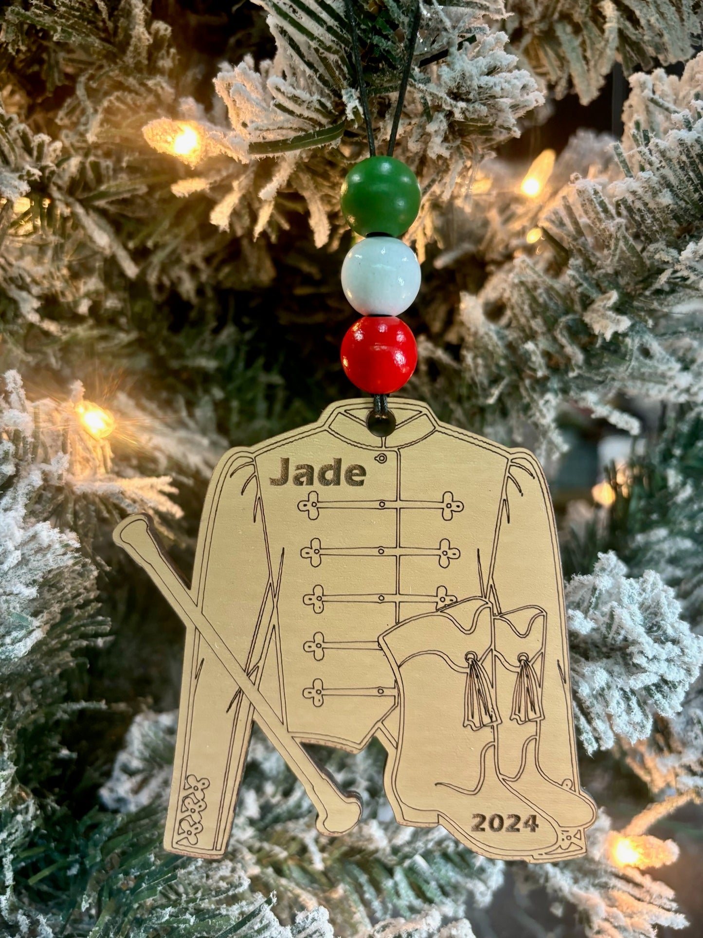 Majorette Personalized Ornament