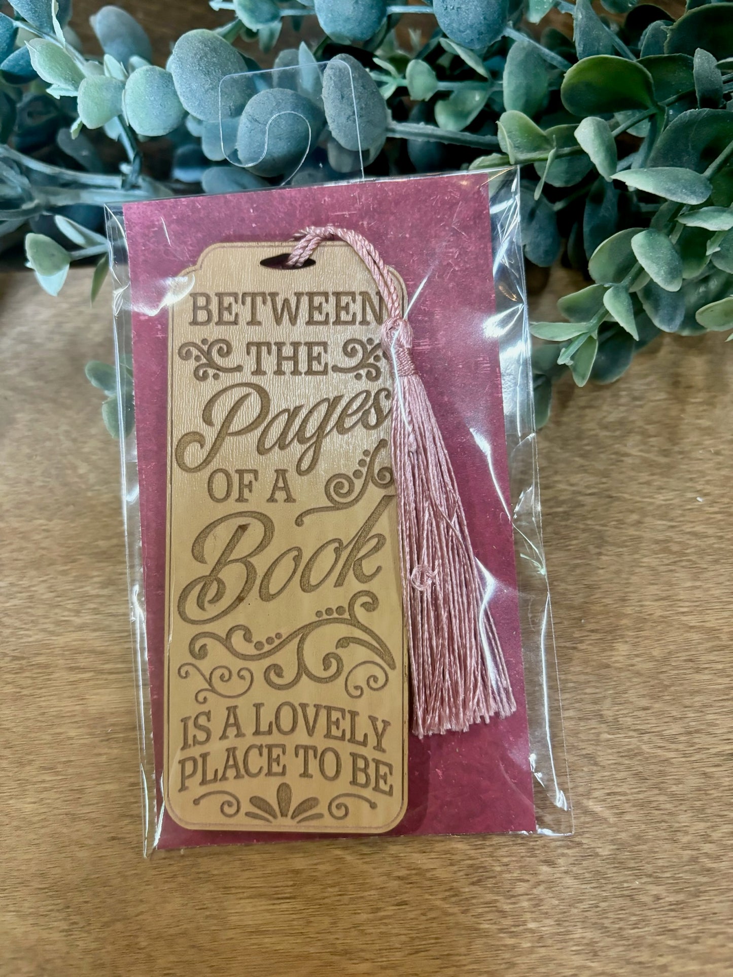 Between the Pages of a Book Bookmark