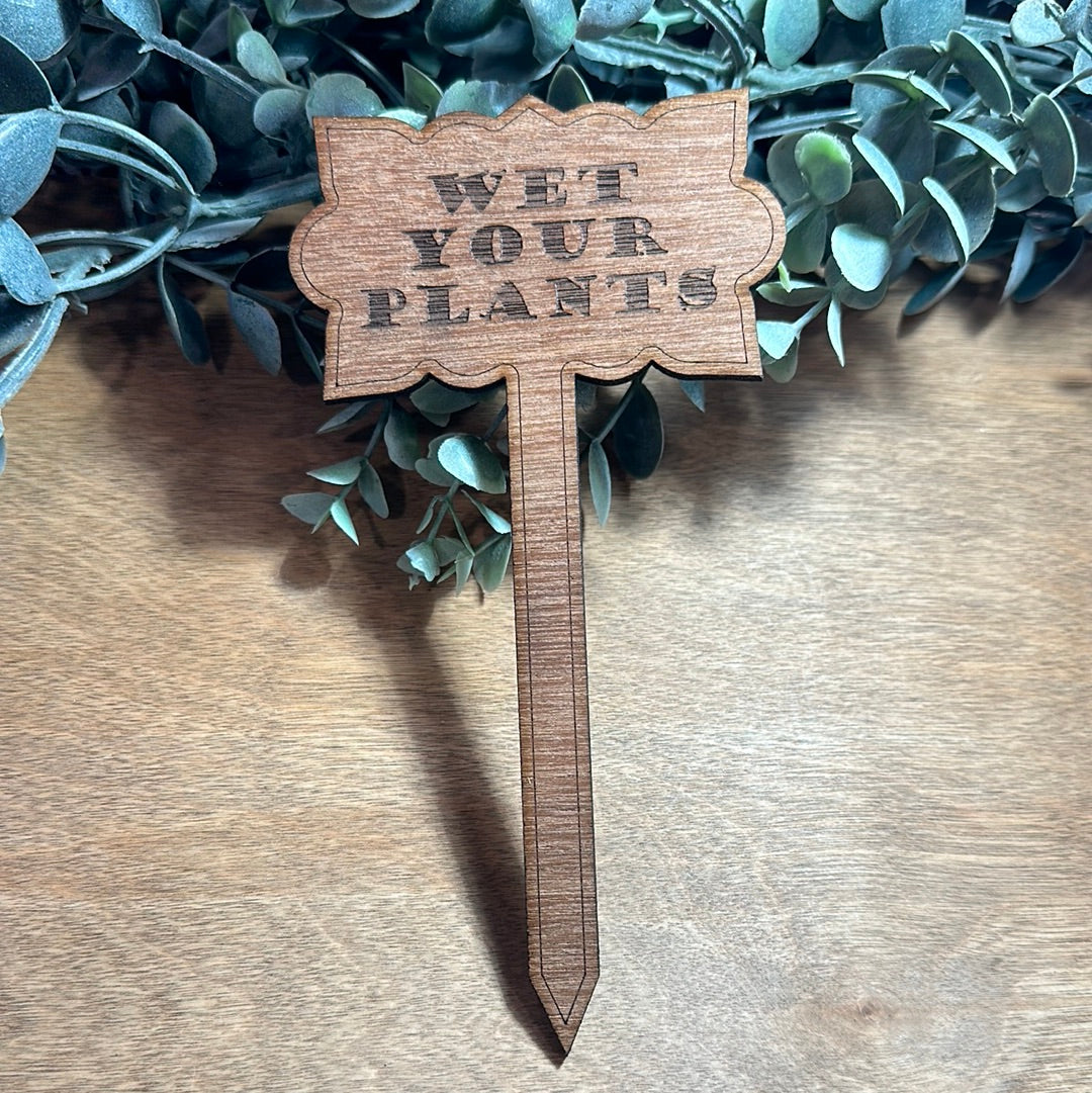 Wet Your Plant Plant stake