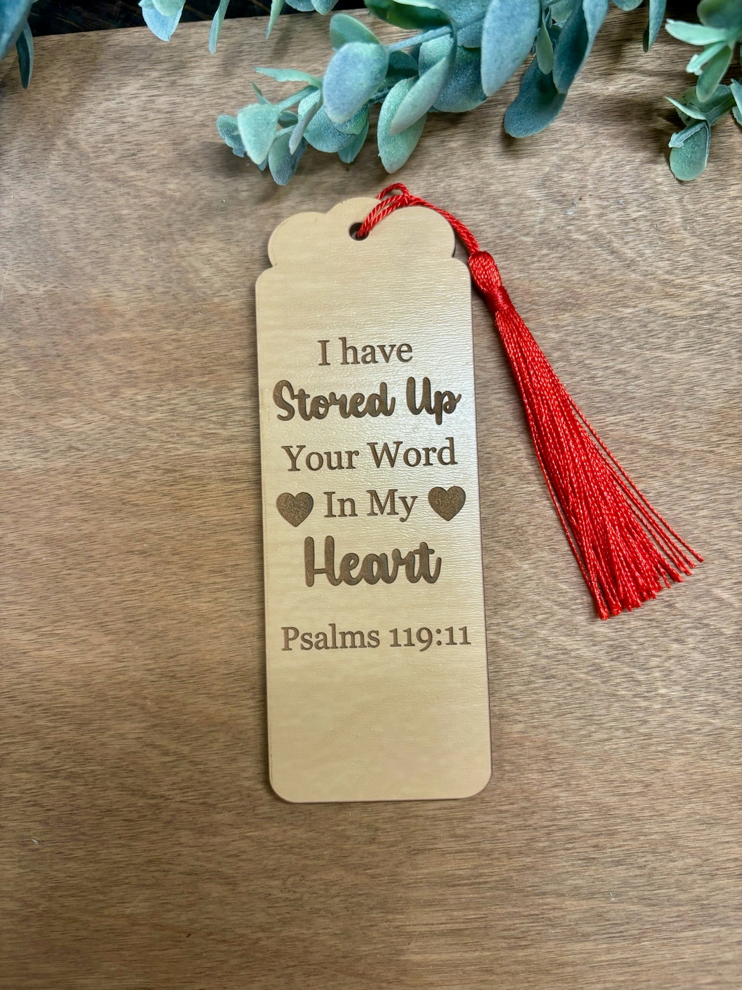 Stored Up Word in my Heart Bookmark