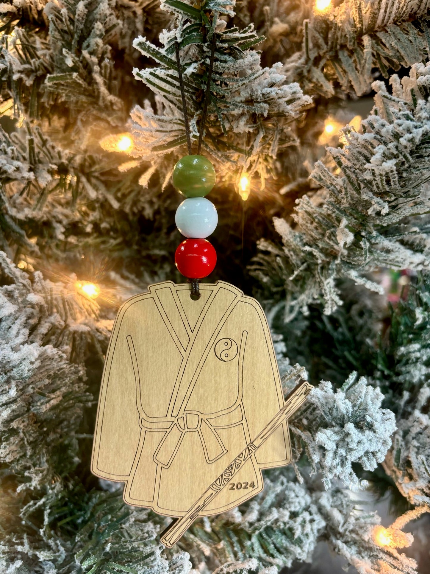 Karate Personalized Ornament