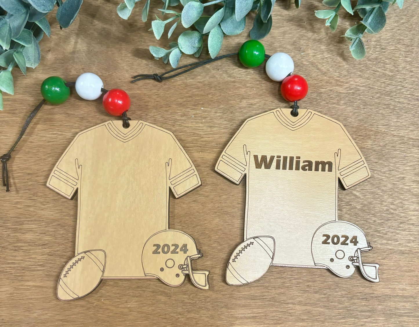 Football Personalized Ornament