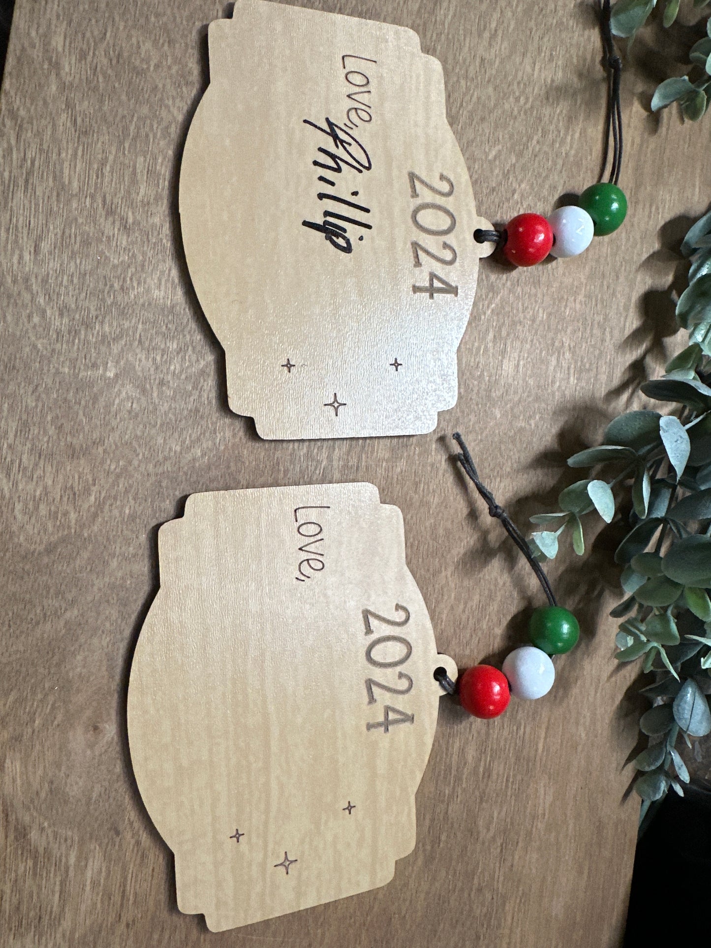 Christmas List Ornament