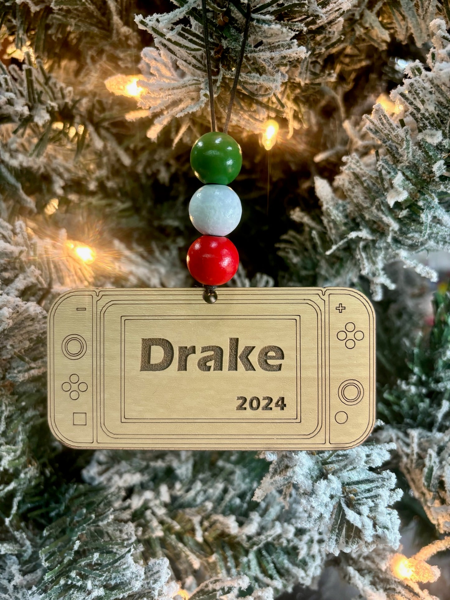 Gamer Personalized Ornament