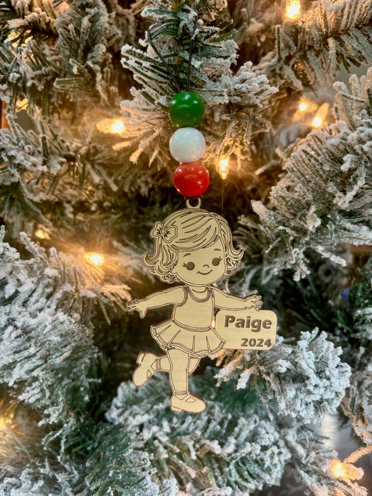 Tap Dancer Personalized Ornament