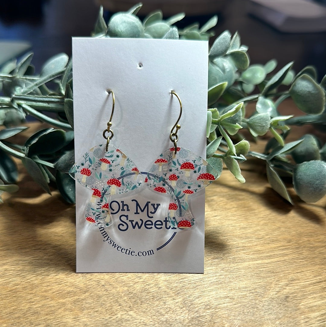 Mushroom Mushroom Earrings