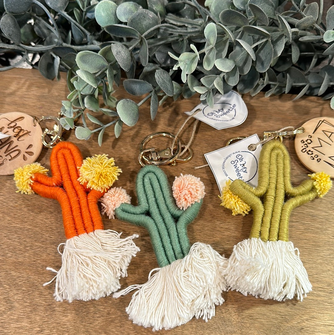Mystery Cactus keychain