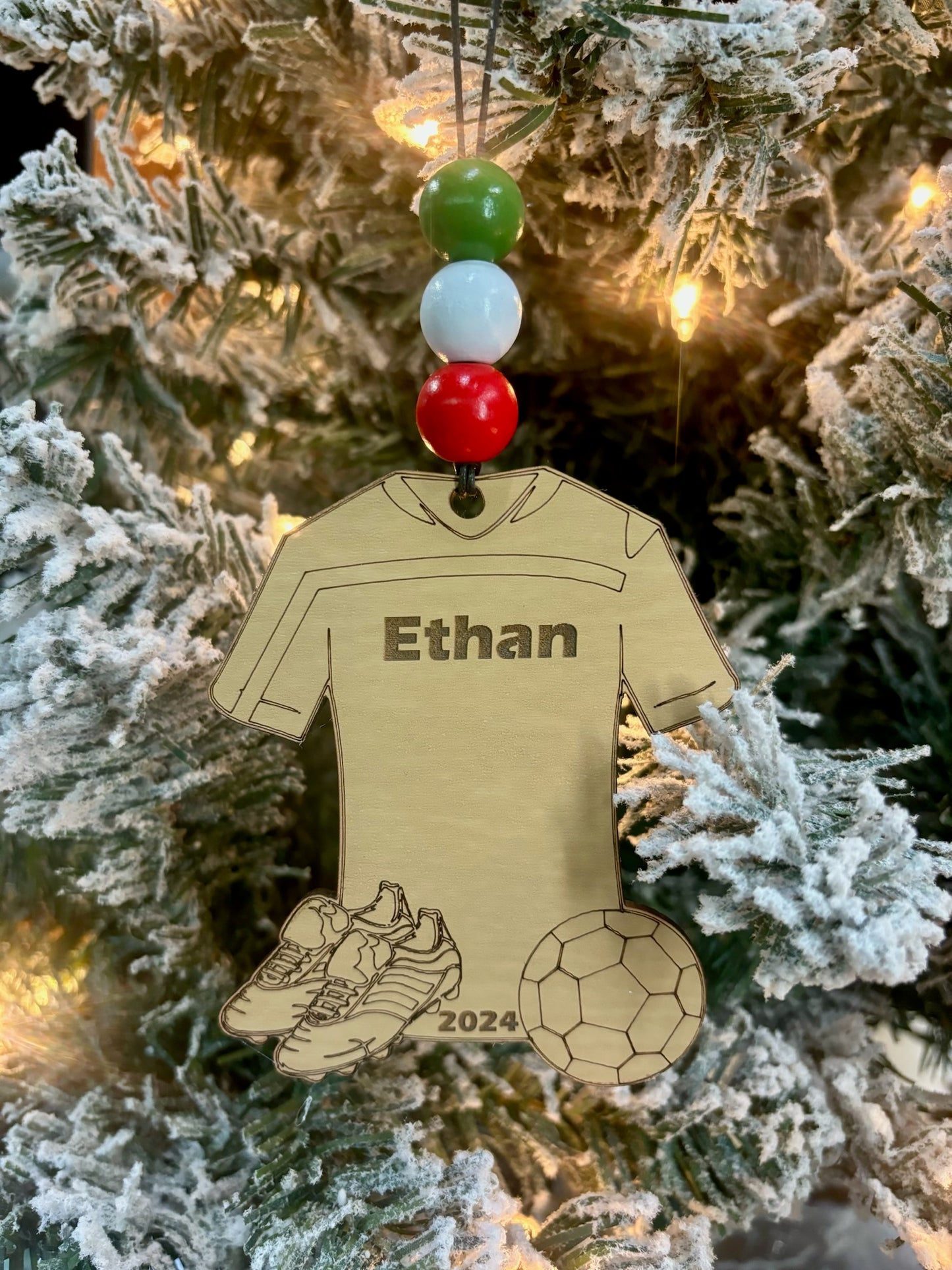 Soccer Personalized Ornament