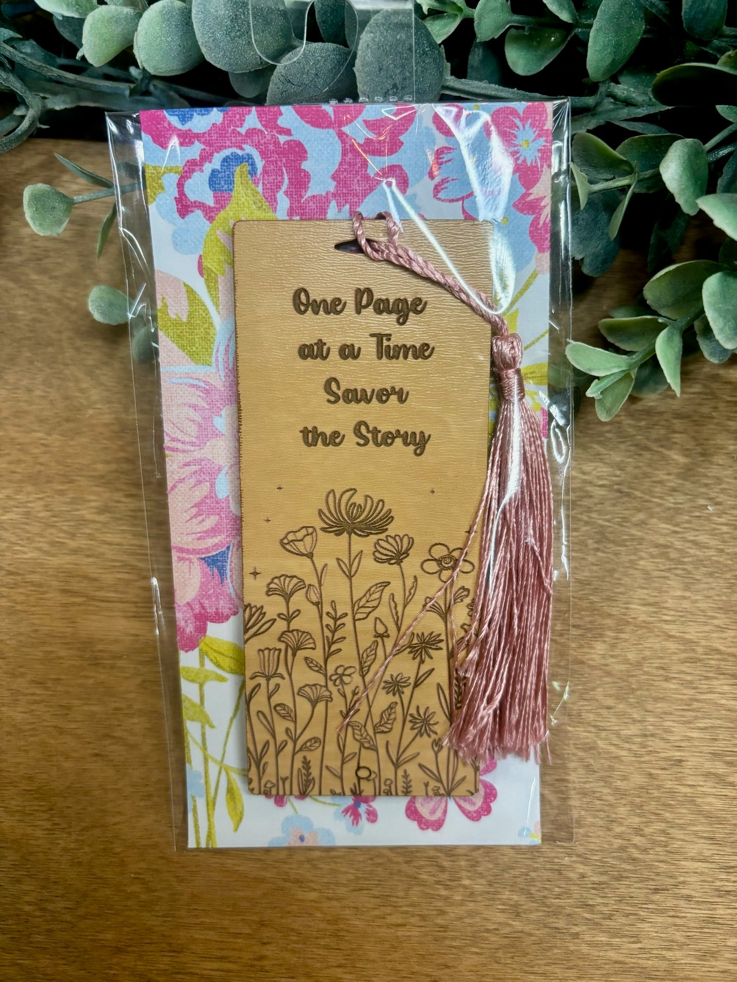 One Page at a Time Bookmark