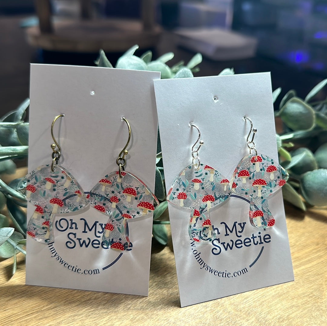 Mushroom Mushroom Earrings