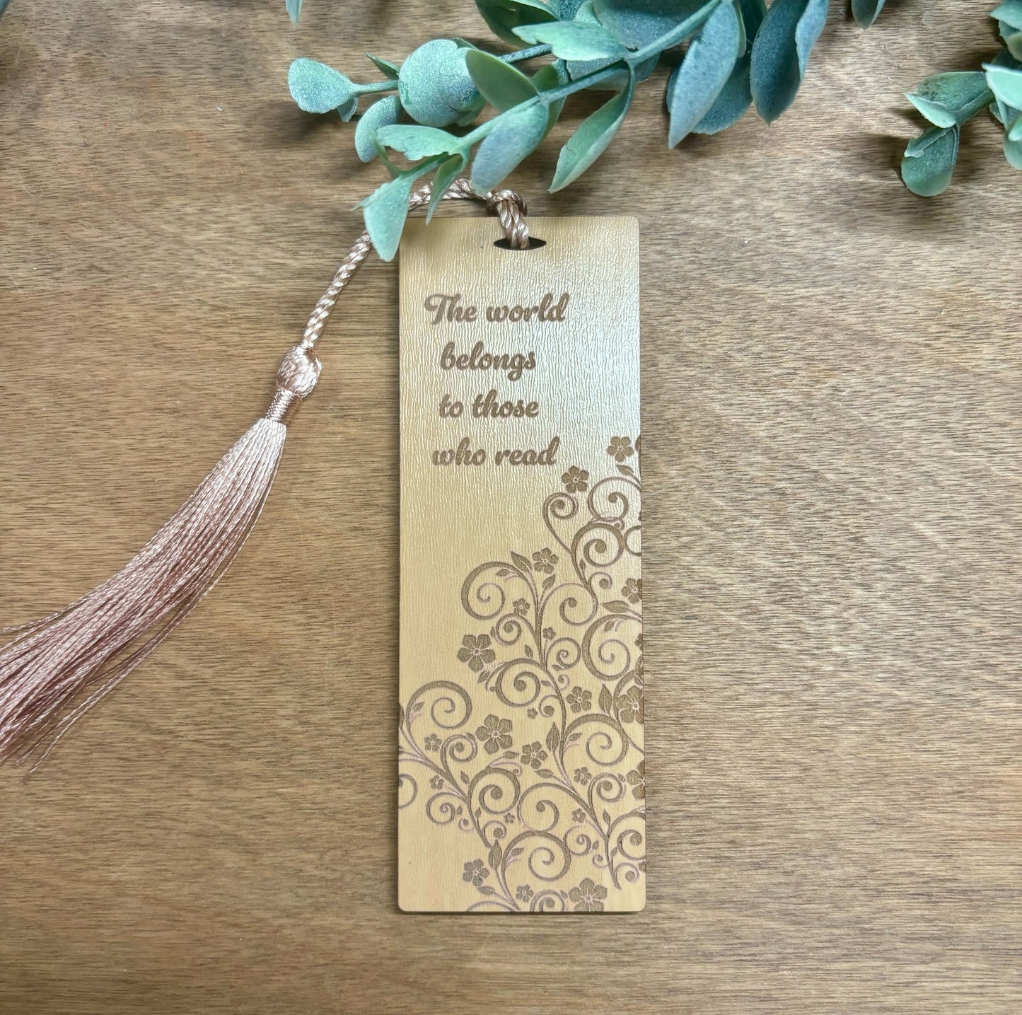 The World Belongs to Those Who Read Bookmark