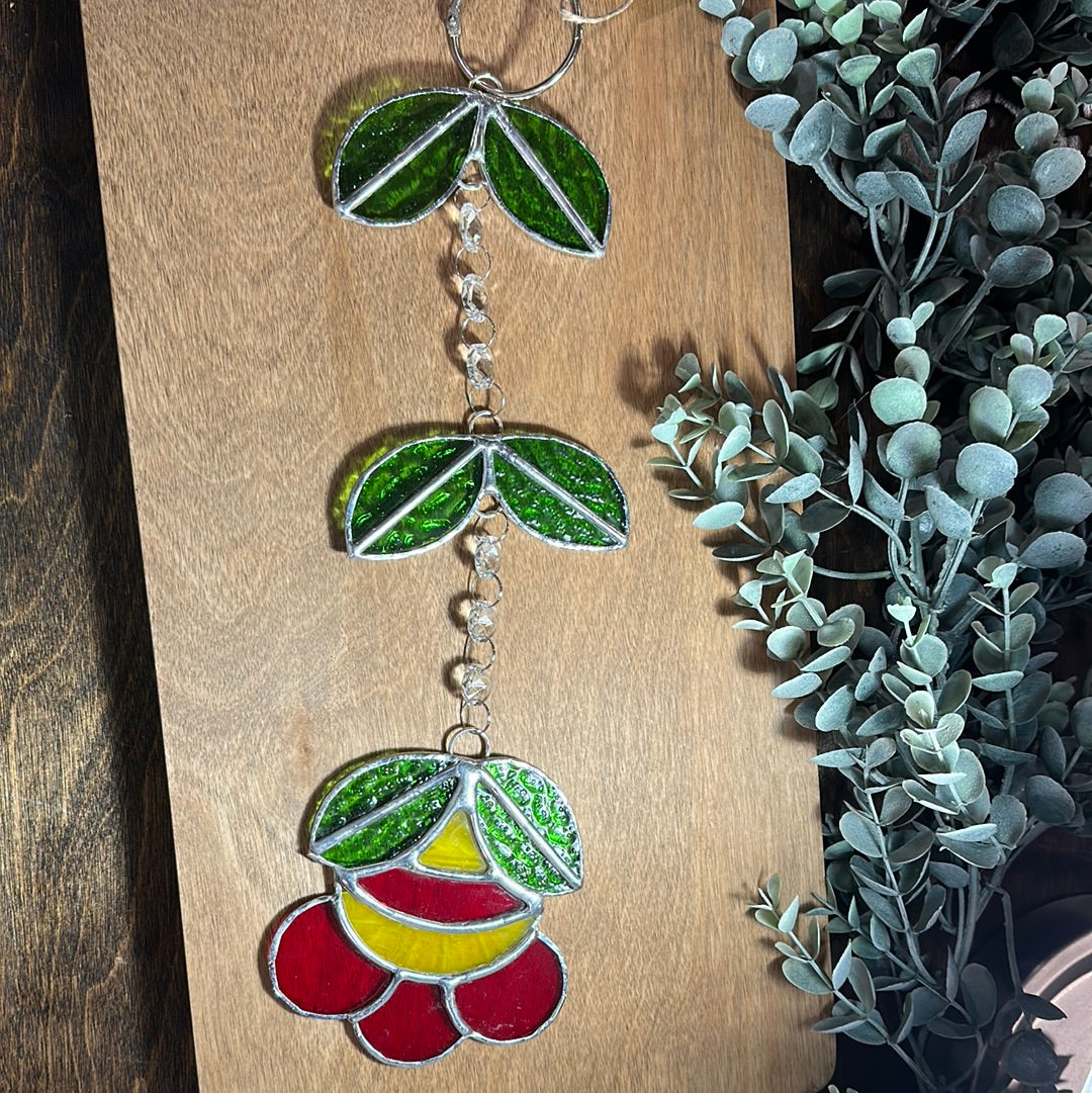 Drop Flower Stained Glass