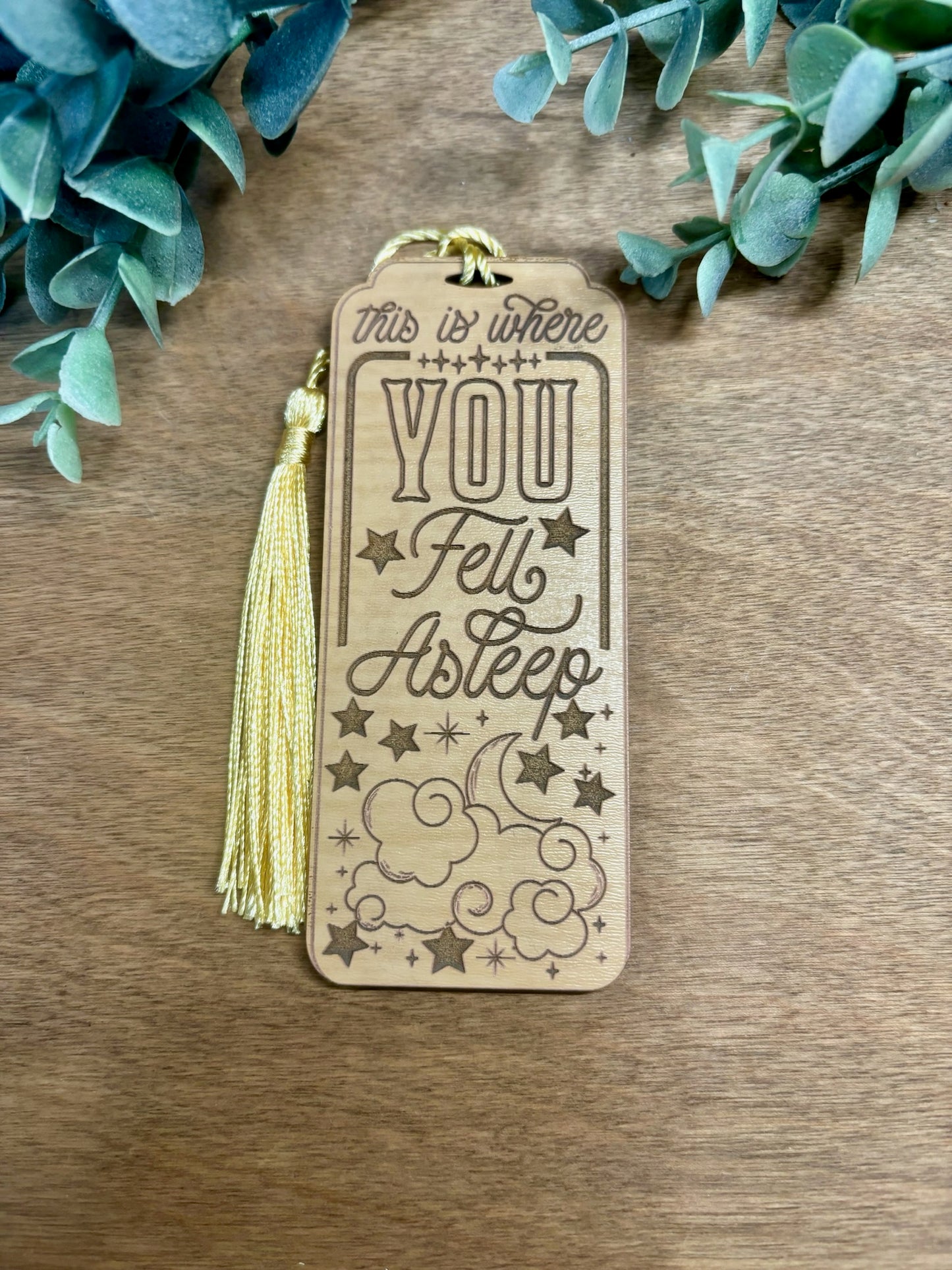 This is Where You Fell Asleep Bookmark
