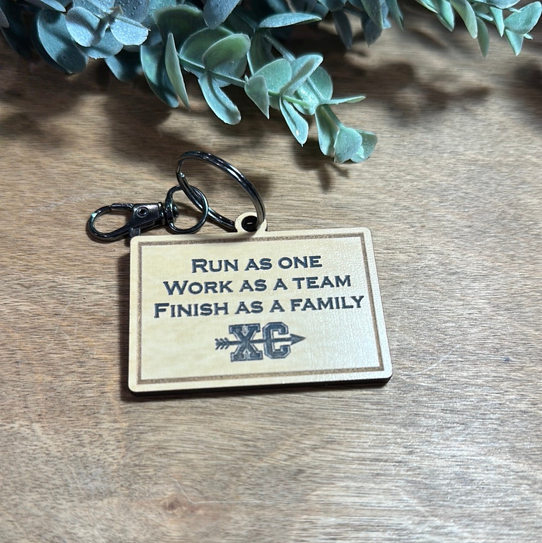 XC Run as One Keychain