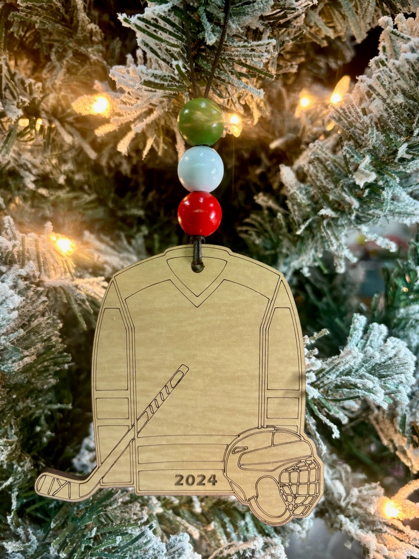 Hockey Personalized Ornament