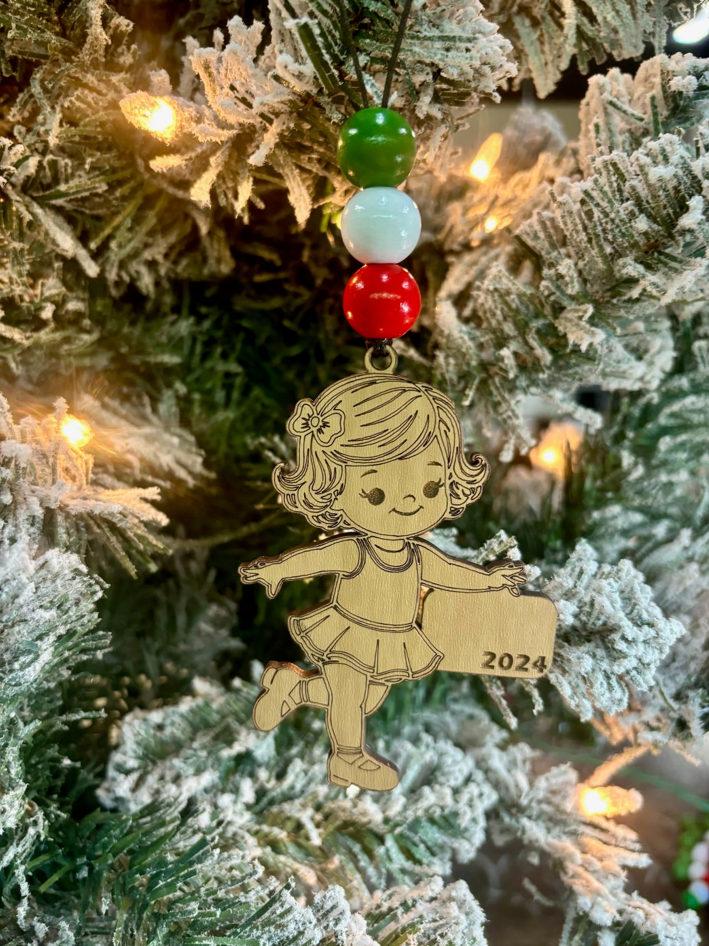 Tap Dancer Personalized Ornament