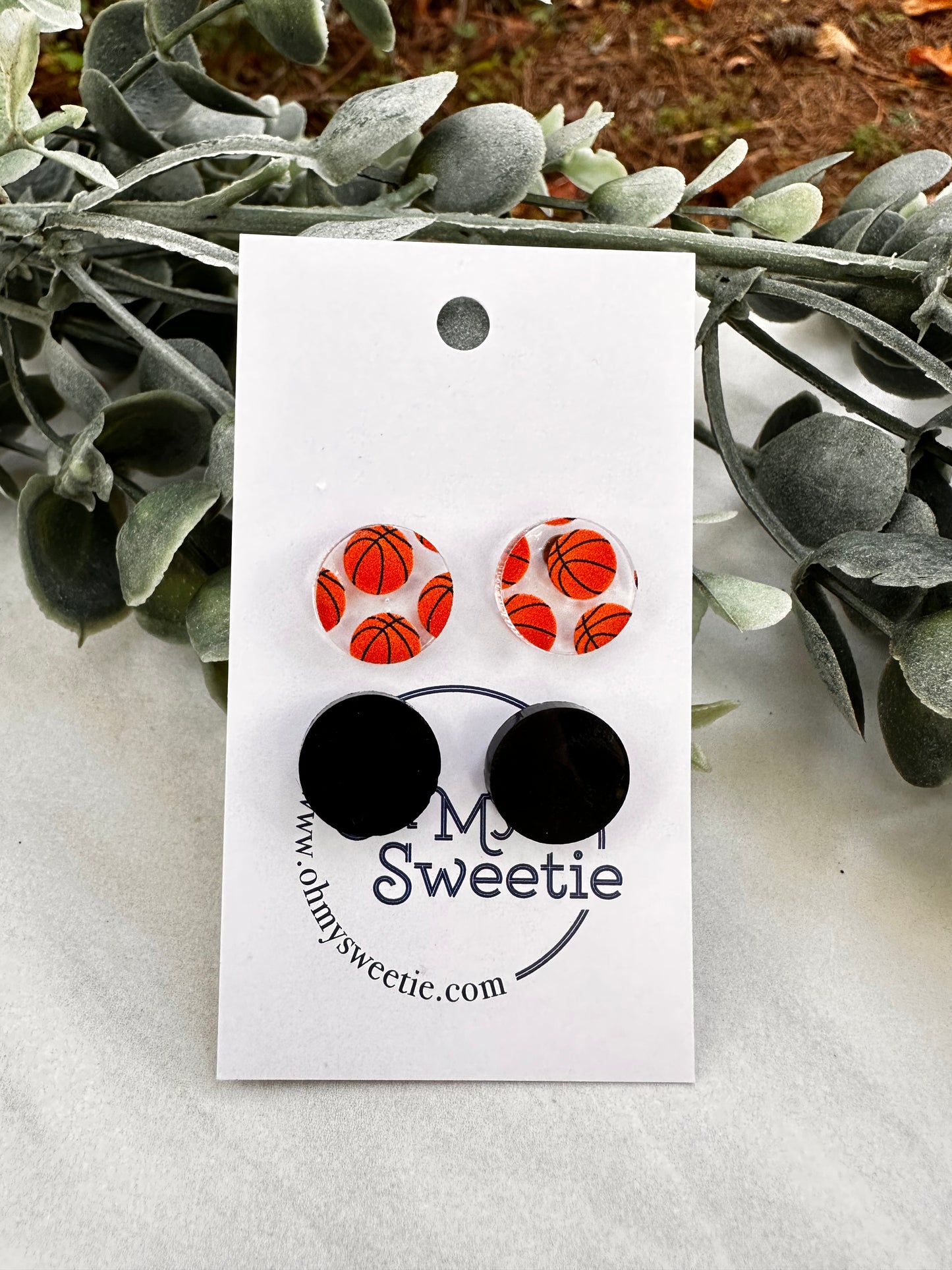 Sports Promo Clear Studs