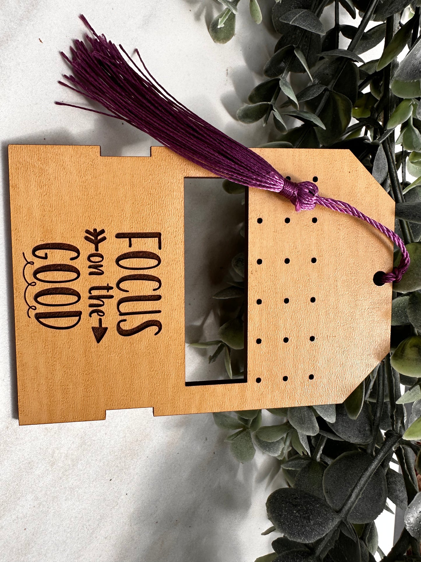 Focus on the Good Travel Earring Holder