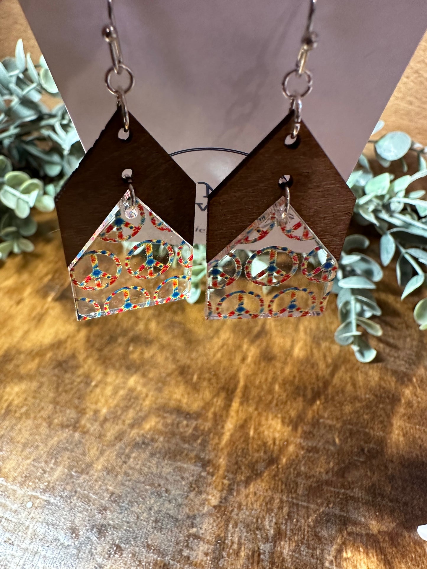 Peace Sign Earrings