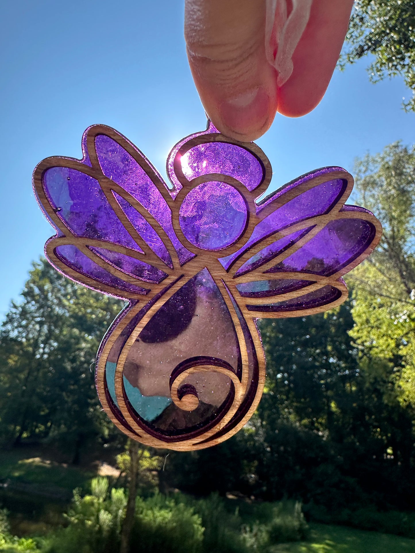 Glass & Acrylic Angel