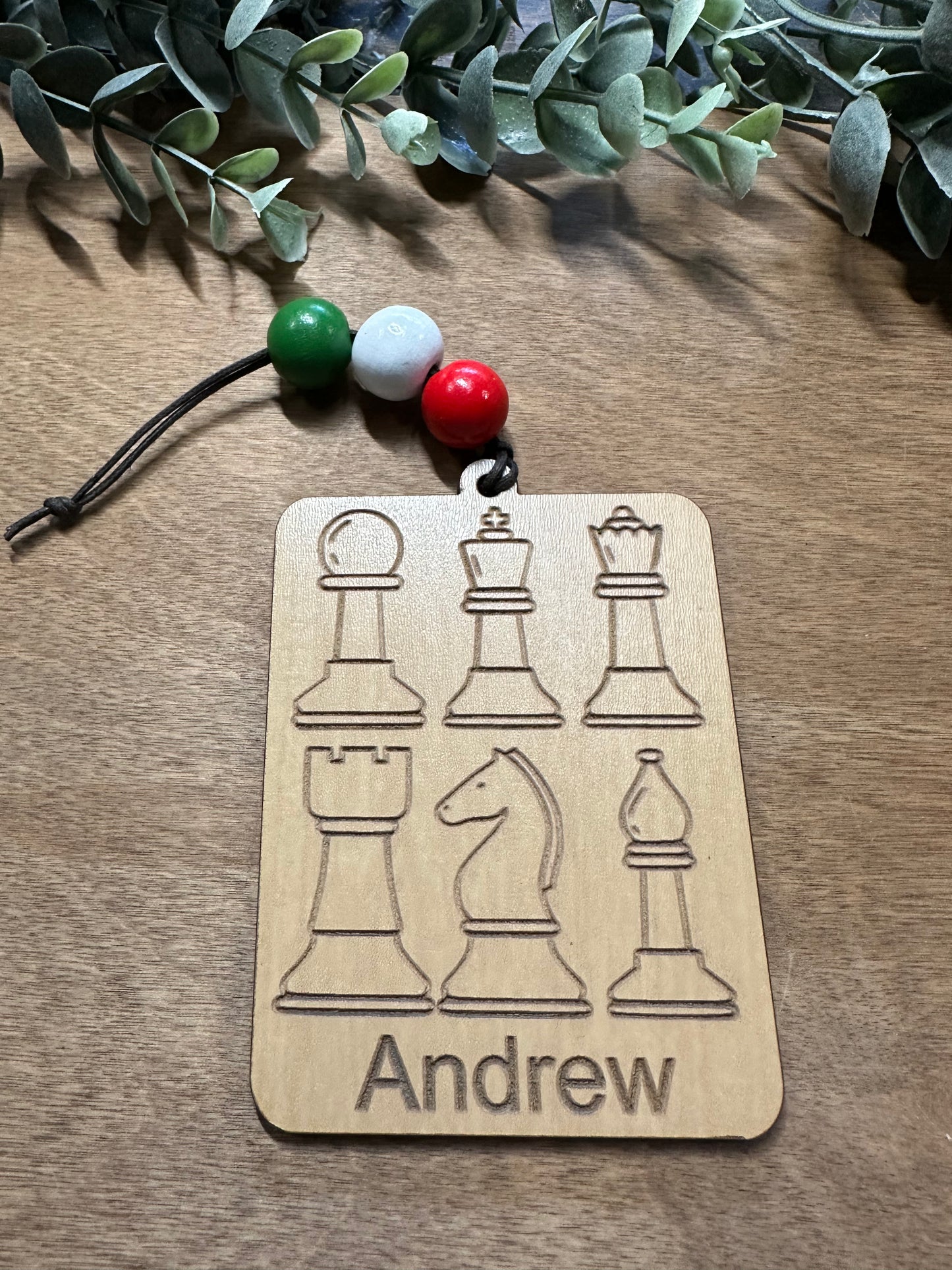 Chess Personalized Ornament