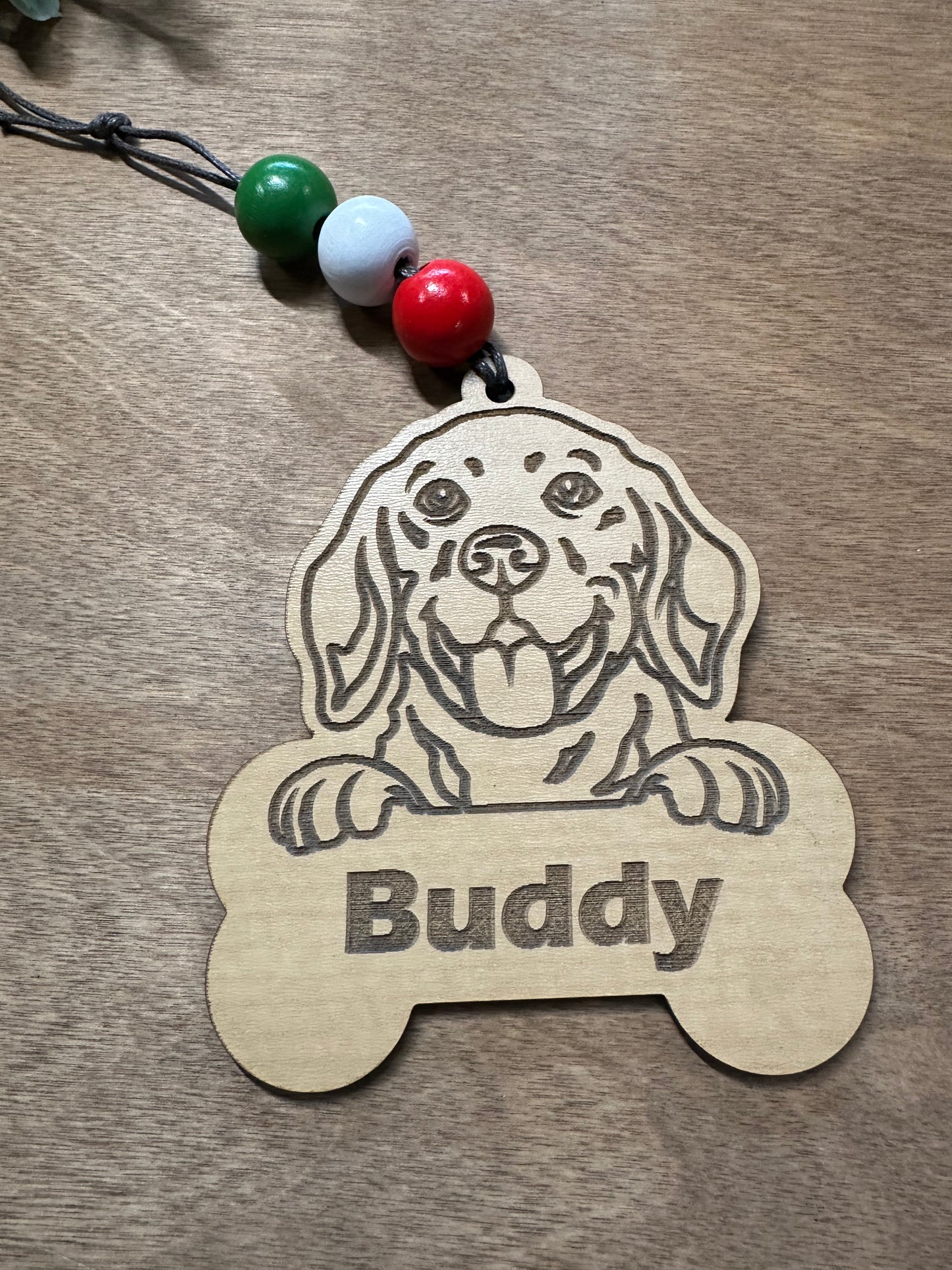 Dog Breed Personalized Ornament