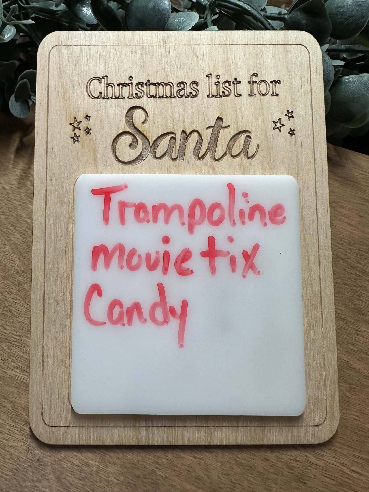 Christmas List Board