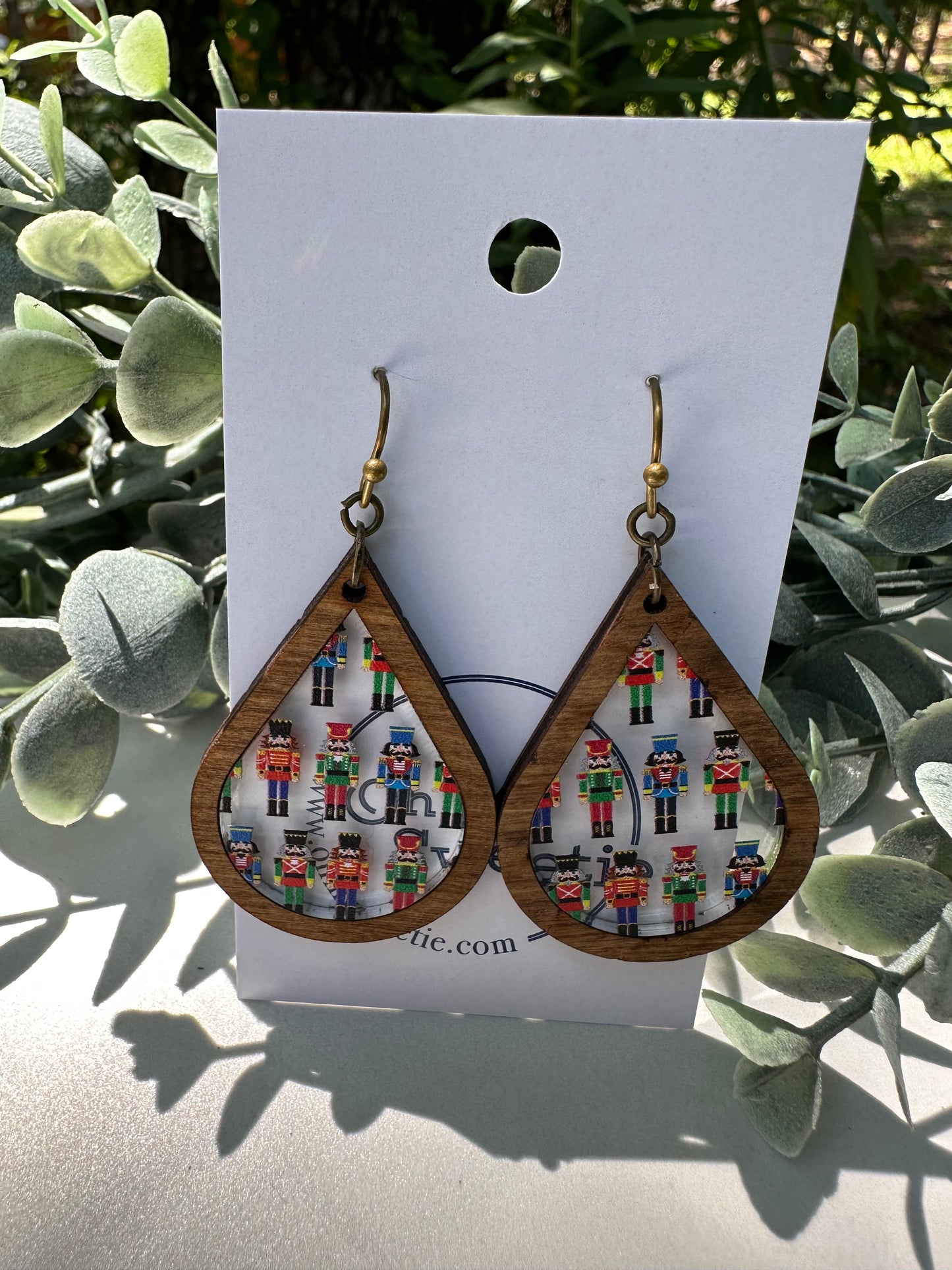 Nutcracker Teardrop Earrings