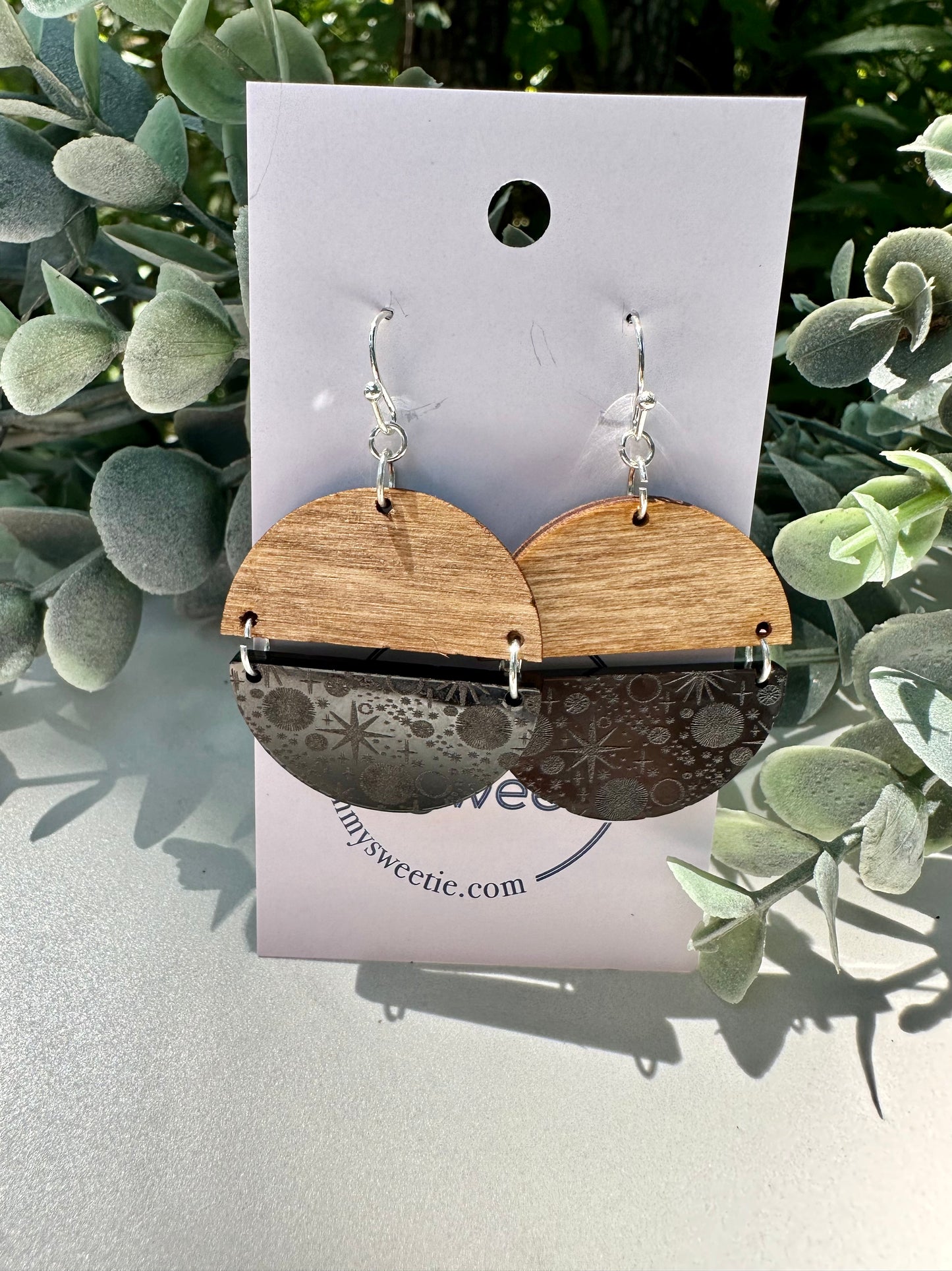 Astrology Medium Split-Circle Earrings