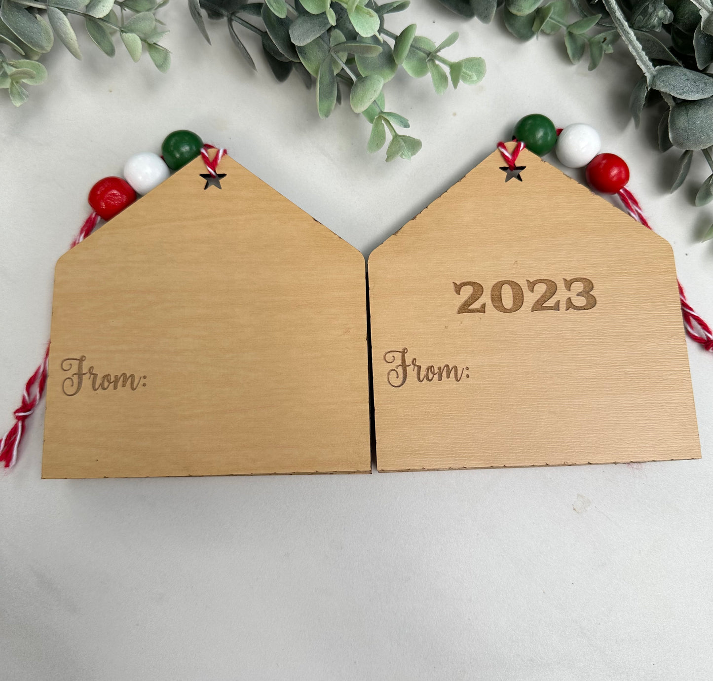 Santa Letter Ornament