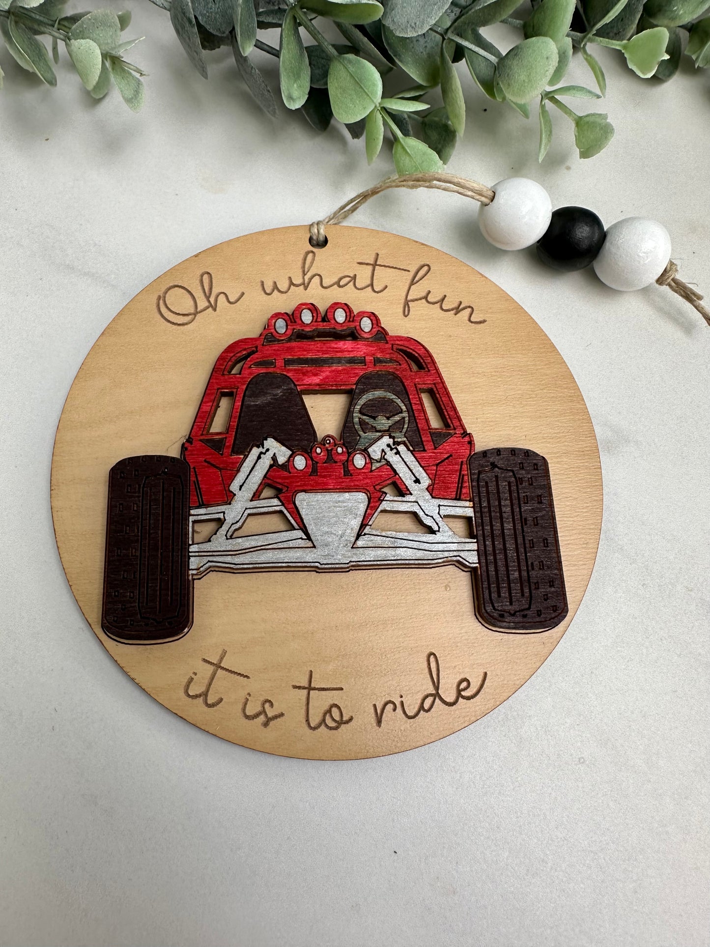Oh! What Fun Vehicle Ornament