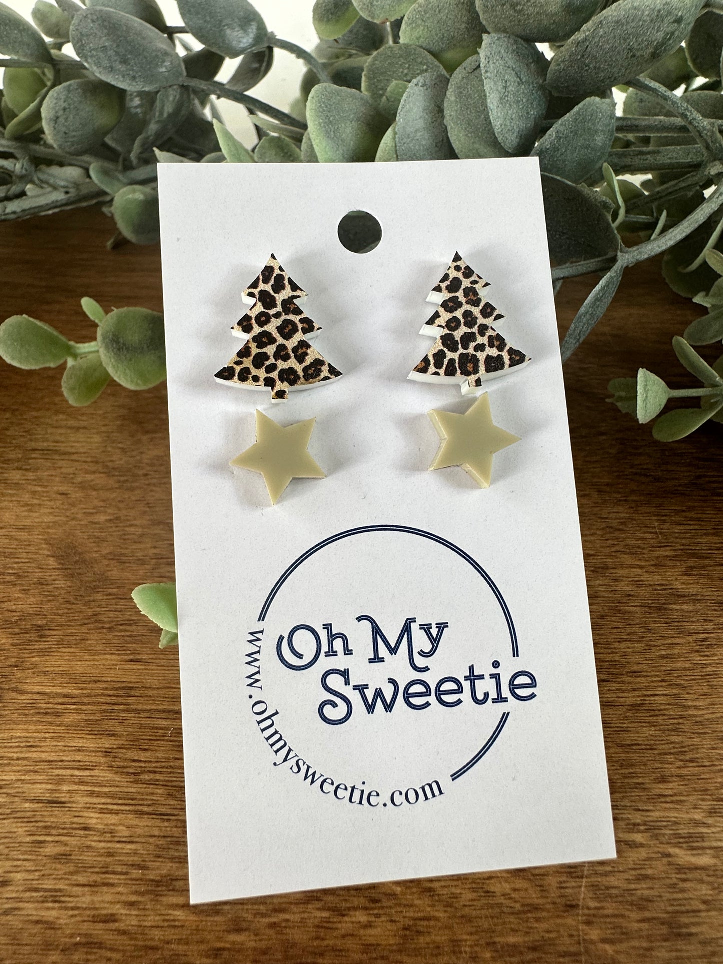 Christmas Tree Studs - Patterns